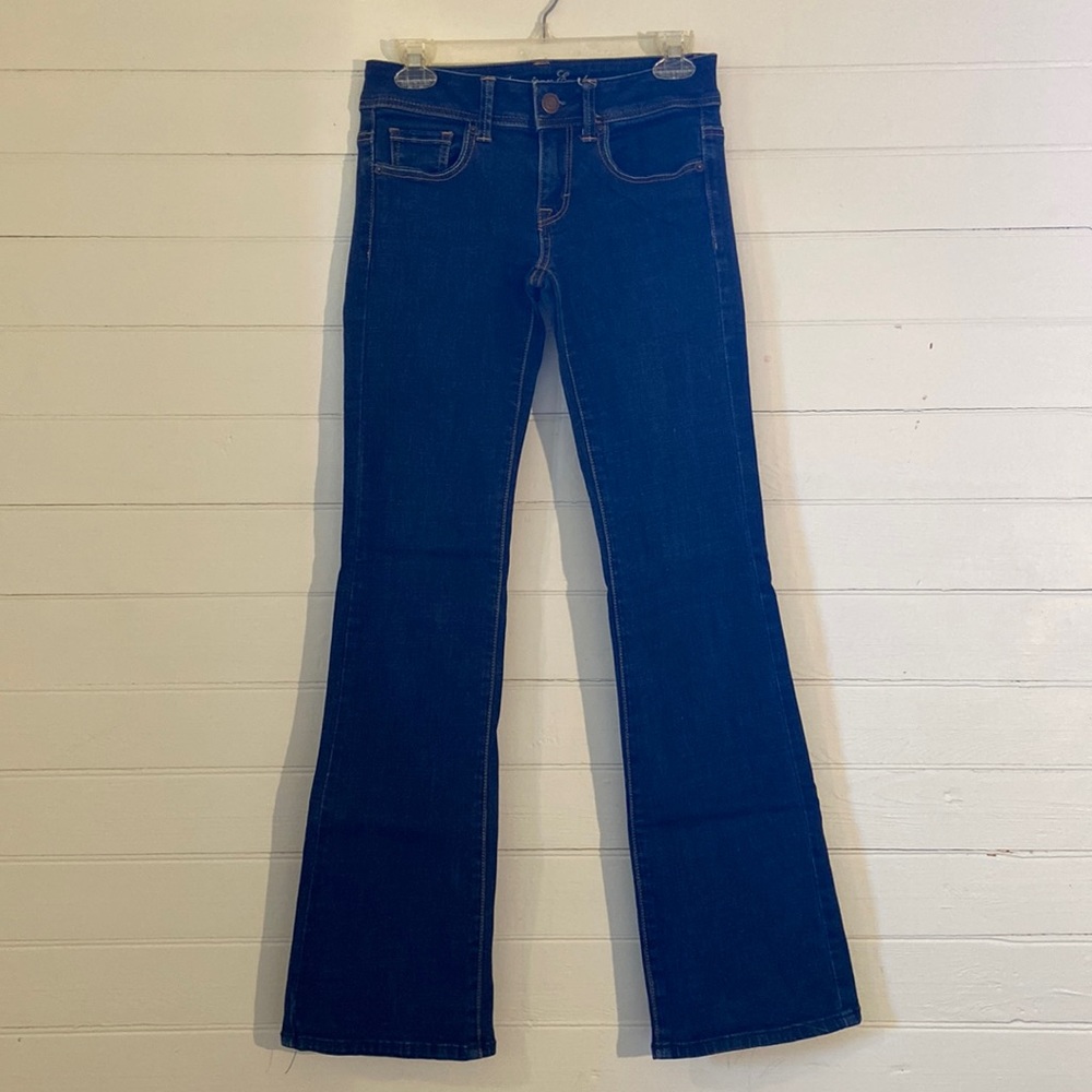 American Eagle 4 Original Bootcut blue denim jeans